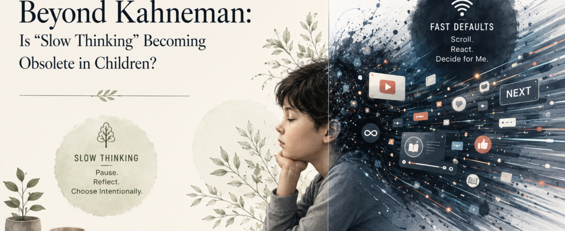 Beyond Kahneman: Is “Slow Thinking” Becoming Obsolete in Children?